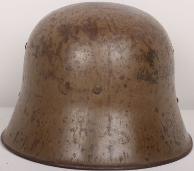 WW1 Austro-Hungarian M-17 Steel Combat Helmet - 3