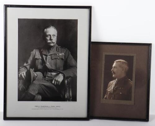 WW1 Period Photograph of Field Marshall Earl Haig