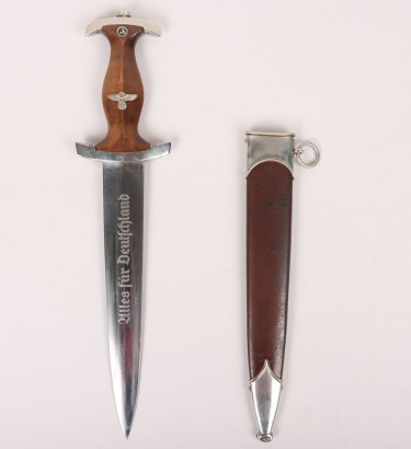 Third Reich SA (Sturmabteilung) Dress Dagger by Anton Wingen Jr, Solingen