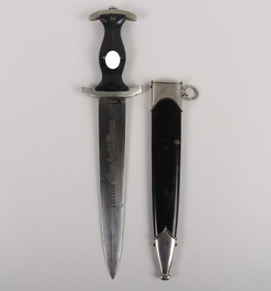 Third Reich SS (Schutzstaffel) Enlisted Mans Dress Dagger by Carl Eickhorn, Solingen