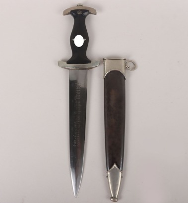 Rare Third Reich SS (Schutzstaffel) Enlisted Mans Dress Dagger by Jacobs & Co Solingen Grafrath