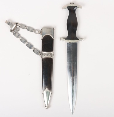 Third Reich SS (Schutzstaffel) Model 1936 Officers Chained Dress Dagger - 19