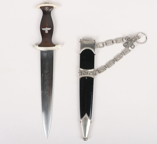 Third Reich SS (Schutzstaffel) Model 1936 Officers Chained Dress Dagger