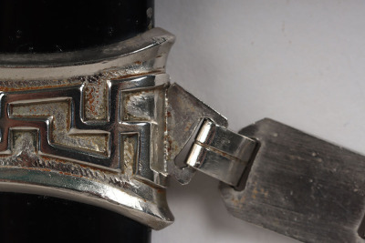 Third Reich SS (Schutzstaffel) Model 1936 Officers Chained Dress Dagger - 13