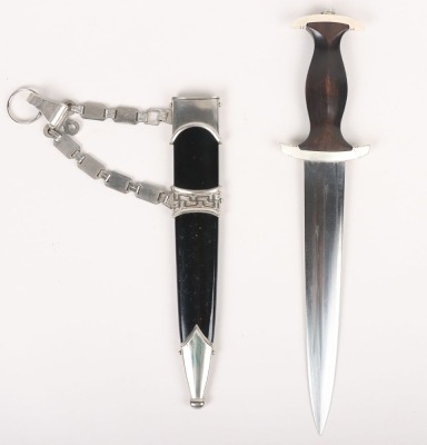 Third Reich SS (Schutzstaffel) Model 1936 Officers Chained Dress Dagger - 16