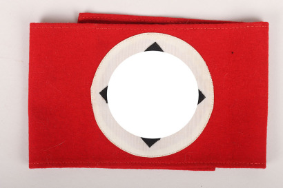 Third Reich NSDAP Party Armband with RZM Tag