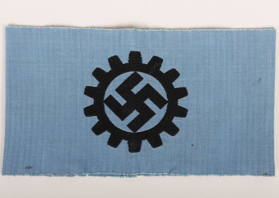 Third Reich DAF German Labour Front Uniform Armband - 2