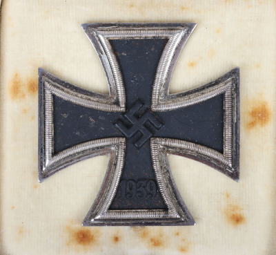 1939 Iron Cross 1st Class by C.F. Zimmermann, Pforzheim with Case - 2