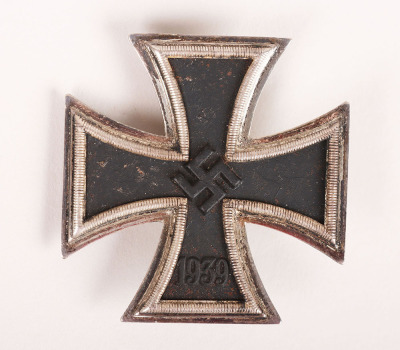 1939 Iron Cross 1st Class by C.F. Zimmermann, Pforzheim with Case - 4