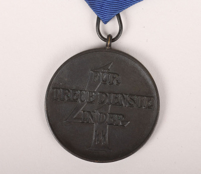 Third Reich SS 4 Years Long Service Award - 5