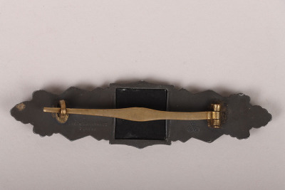 WW2 German Army / Waffen-SS Close Combat Clasp in Gold by Friedrich Linden, Lüdenscheid - 2