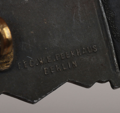 WW2 German Army / Waffen-SS Close Combat Clasp in Gold by Friedrich Linden, Lüdenscheid - 6