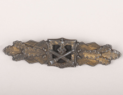 WW2 German Army / Waffen-SS Close Combat Clasp in Gold by Friedrich Linden, Lüdenscheid - 11