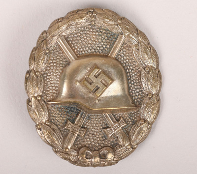 German 1st Pattern Wound Badge in Silver - 2