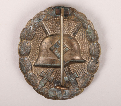 German 1st Pattern Wound Badge in Silver - 3