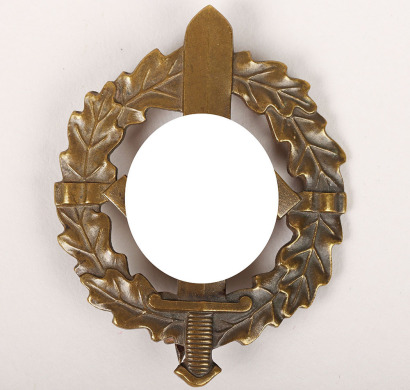 Third Reich SA Sport Badge in Bronze by L.Chr.Lauer, Nürnberg/Berli