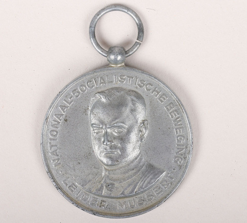 Dutch &ldquo;Mussert&rdquo; 1941 Christmas March Commemorative Medal