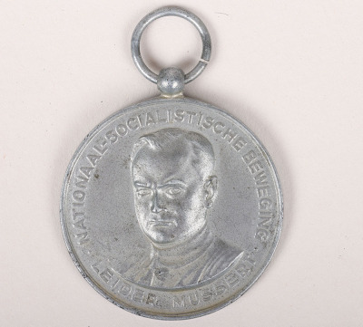 Dutch &ldquo;Mussert&rdquo; 1941 Christmas March Commemorative Medal