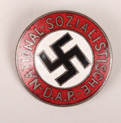 Third Reich NSDAP Party Members Pin Badge - 7