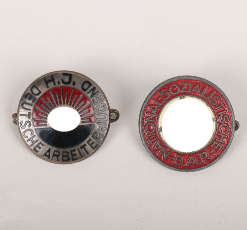 Third Reich NSDAP Party Members Pin Badge by Steinhauer & Lück, Lüdenscheid