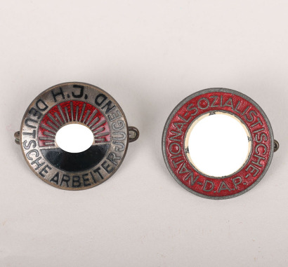 Third Reich NSDAP Party Members Pin Badge by Steinhauer & Lück, Lüdenscheid