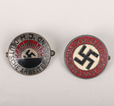 Third Reich NSDAP Party Members Pin Badge by Steinhauer & Lück, Lüdenscheid - 6