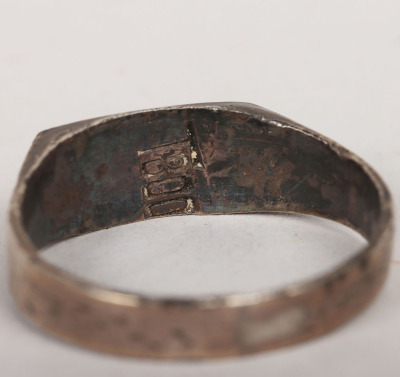 WW2 German 1941 Afrikakorps &ldquo;DAK&rdquo; Ring - 4