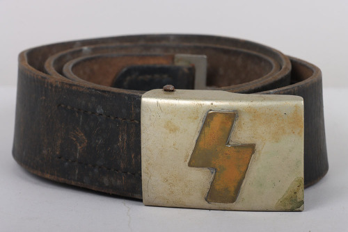 Third Reich German Early HJ / DJ Child Belt & Buckle Set