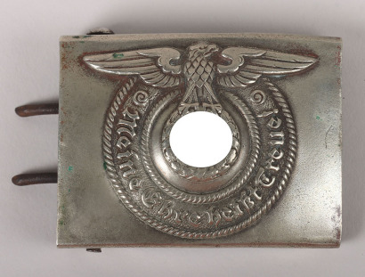 WW2 German Waffen-SS Belt Buckle by Overhoff & Cie