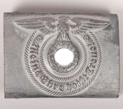 WW2 German Waffen-SS EM/NCO Belt Buckle by Overhoff & Cie