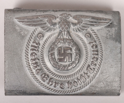 WW2 German Waffen-SS EM/NCO Belt Buckle by Overhoff & Cie - 2