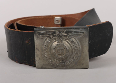 WW2 German Waffen-SS Belt & Buckle Set - 2