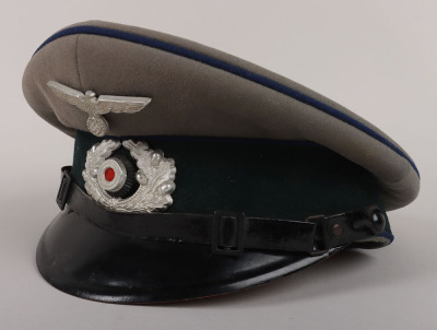 WW2 German Army Medical (Sanitäter) NCO’s Peaked Cap - 2