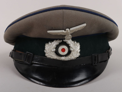 WW2 German Army Medical (Sanitäter) NCO’s Peaked Cap - 3