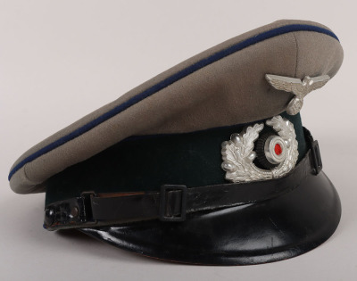 WW2 German Army Medical (Sanitäter) NCO’s Peaked Cap - 6