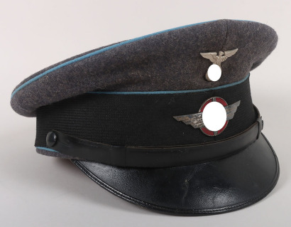 Rare Third Reich D.L.V (Deutsche Luftsportverband) Peaked Cap