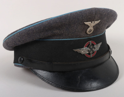 Rare Third Reich D.L.V (Deutsche Luftsportverband) Peaked Cap - 2