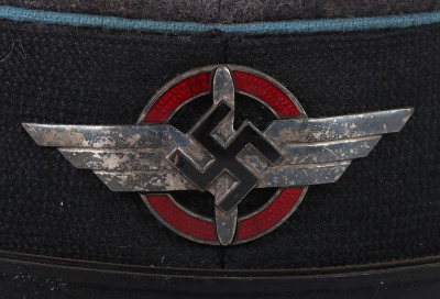 Rare Third Reich D.L.V (Deutsche Luftsportverband) Peaked Cap - 4