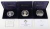 Three Five Ounce silver coins - 2