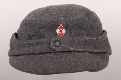 WW2 German Hitler Youth Luftwaffe Flak Helpers Field Cap - 10