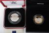 UK Silver Proof Piedfort Coins - 2