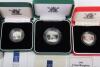 UK Silver Proof Piedfort Coins - 3