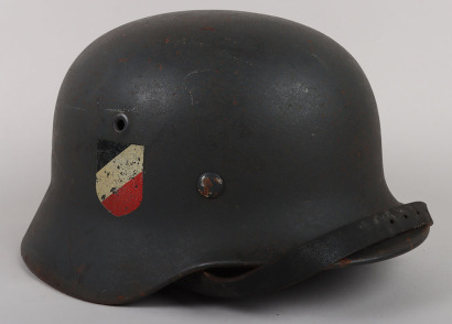 WW2 German Luftwaffe Double Decal Steel Combat Helmet,