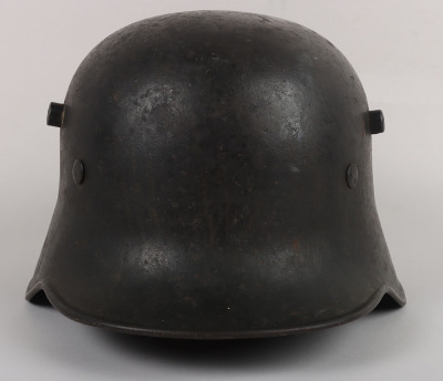 WW2 German Kriegsmarine (Navy) Transitional M-18 Steel Combat Helmet - 3