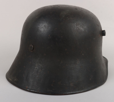 WW2 German Kriegsmarine (Navy) Transitional M-18 Steel Combat Helmet - 7