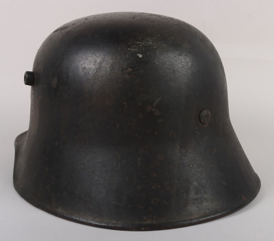 WW2 German Kriegsmarine (Navy) Transitional M-18 Steel Combat Helmet - 8