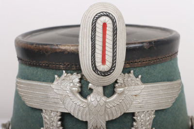 WW2 German Police (Polizei) Other Ranks Shako by Hans Römer, Ülm - 8