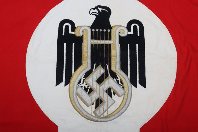 Rare Third Reich Chamber of Music Organisation (Reichsmusikkammer) Standarte in Weiler, Austria - 3