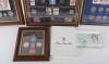 Four framed and glazed coin and banknote displays - 2