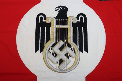 Rare Third Reich Chamber of Music Organisation (Reichsmusikkammer) Standarte in Weiler, Austria - 11